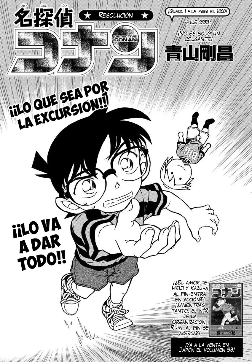 Detective Conan capítulo 999, página 2