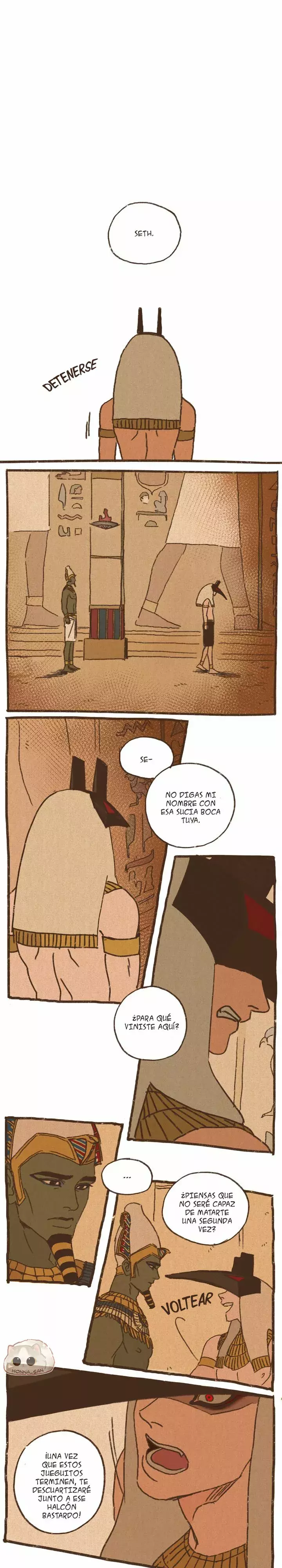 Dioses de Egipto capítulo 10, página 1