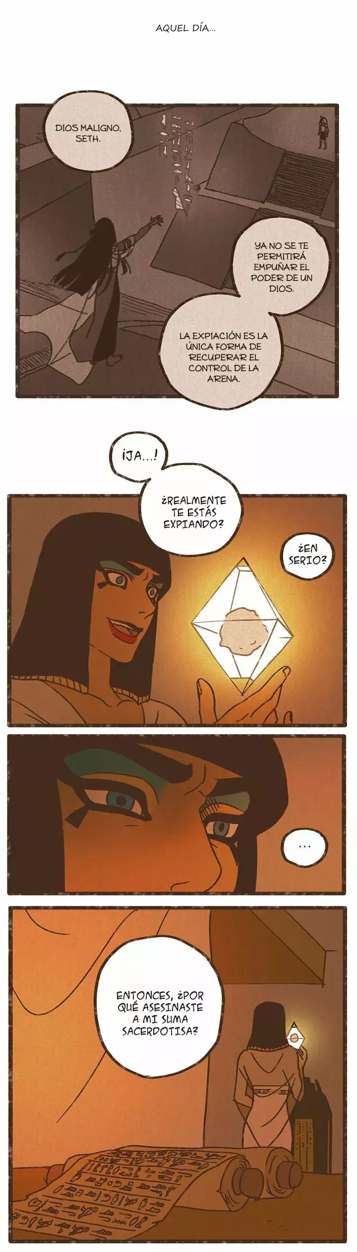 Dioses de Egipto capítulo 100, página 10