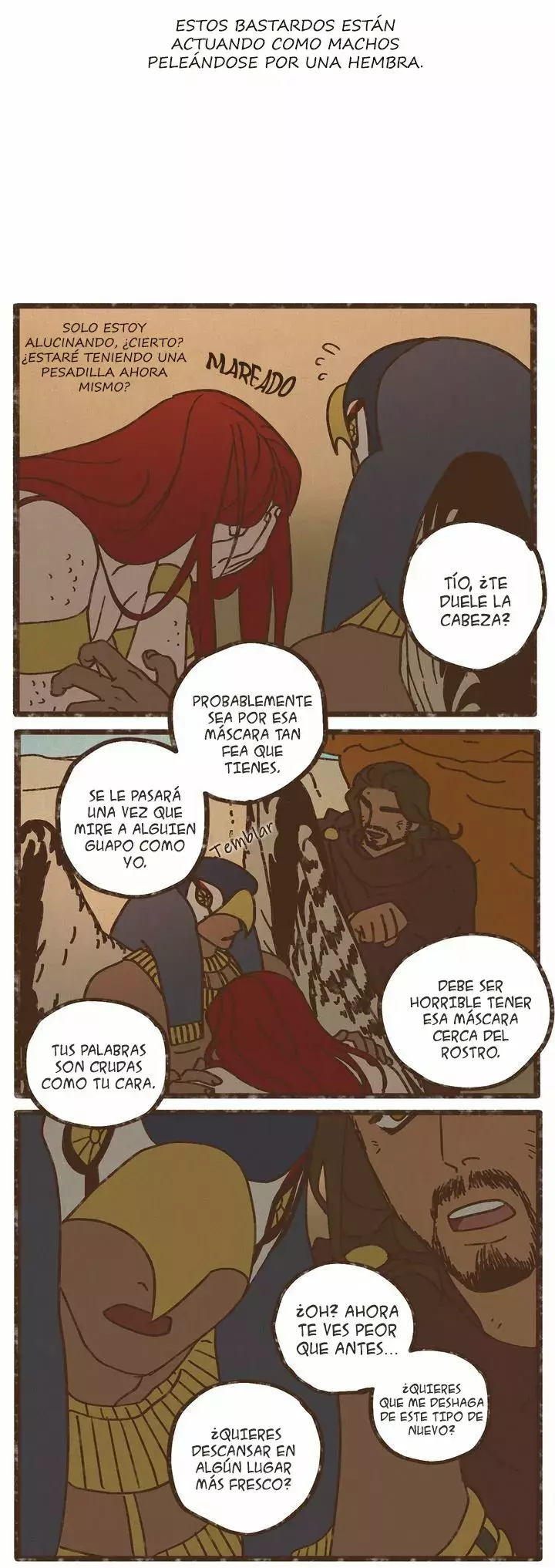 Dioses de Egipto capítulo 102, página 6