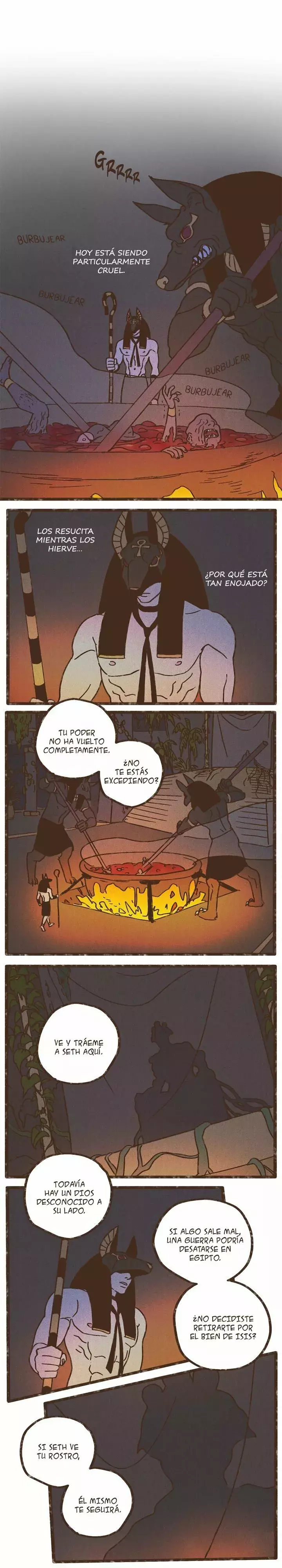 Dioses de Egipto capítulo 105, página 3