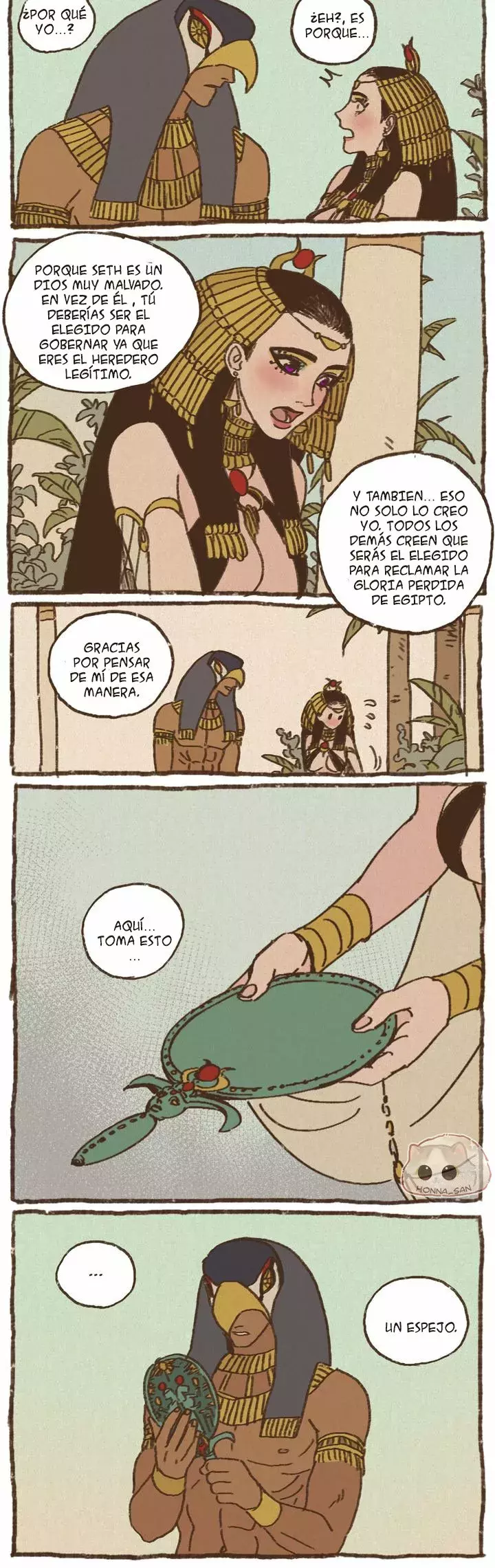 Dioses de Egipto capítulo 11, página 8