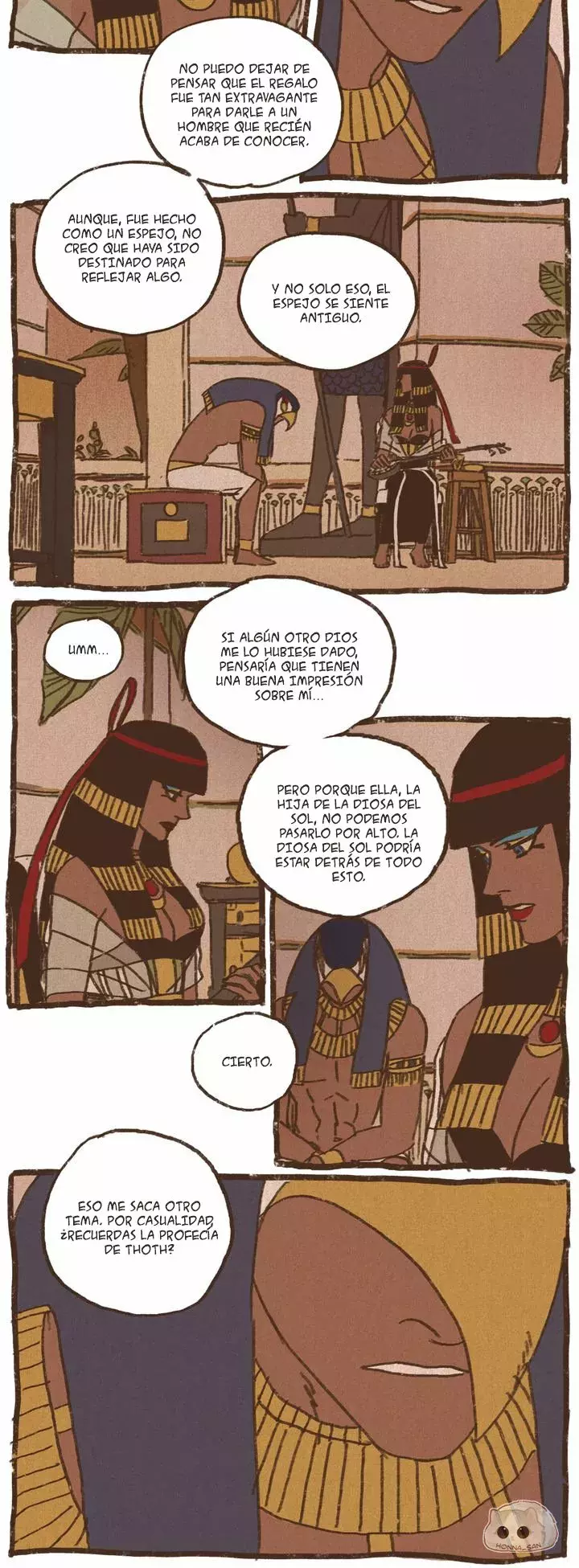 Dioses de Egipto capítulo 13, página 3