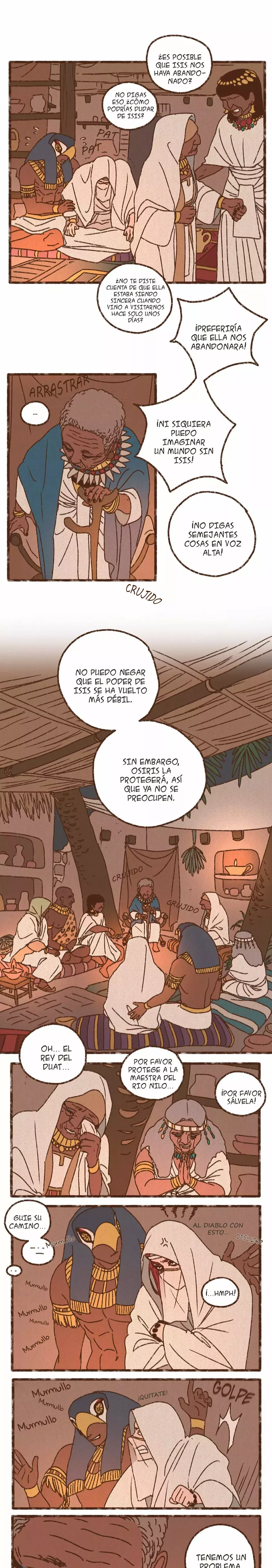 Dioses de Egipto capítulo 130, página 3
