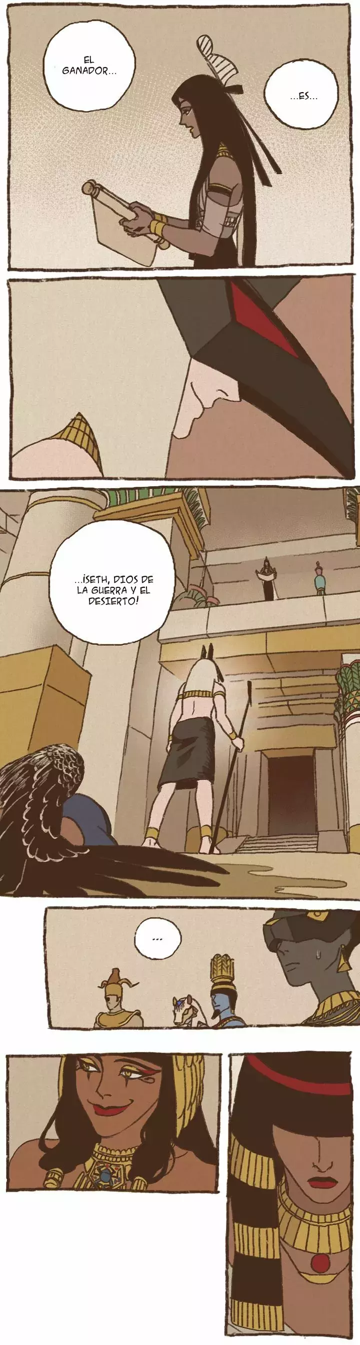 Dioses de Egipto capítulo 15, página 8