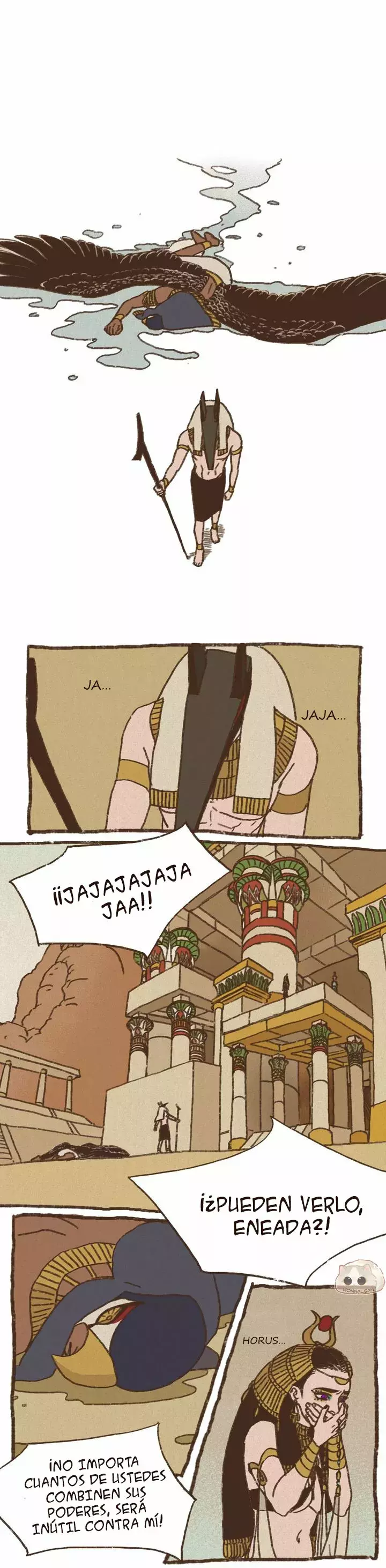 Dioses de Egipto capítulo 15, página 9