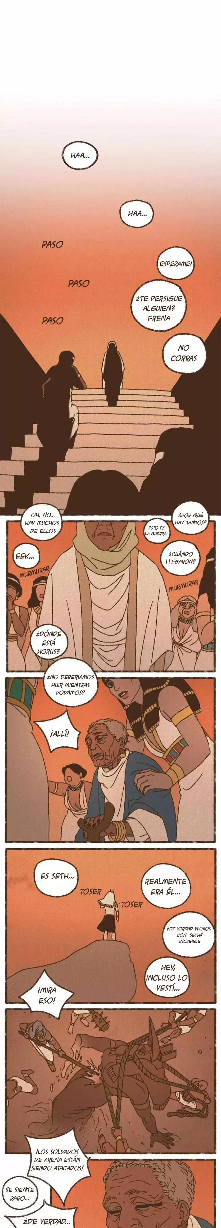 Dioses de Egipto capítulo 151, página 2