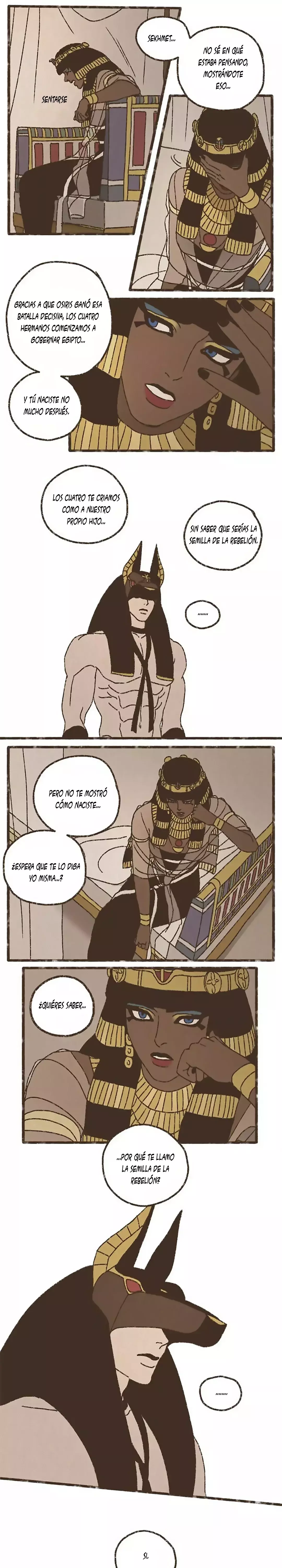 Dioses de Egipto capítulo 155, página 10