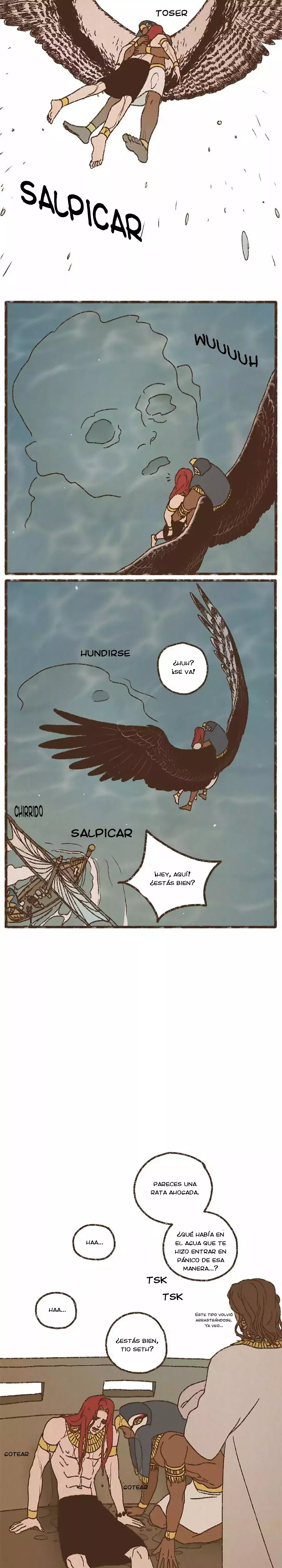 Dioses de Egipto capítulo 158, página 8