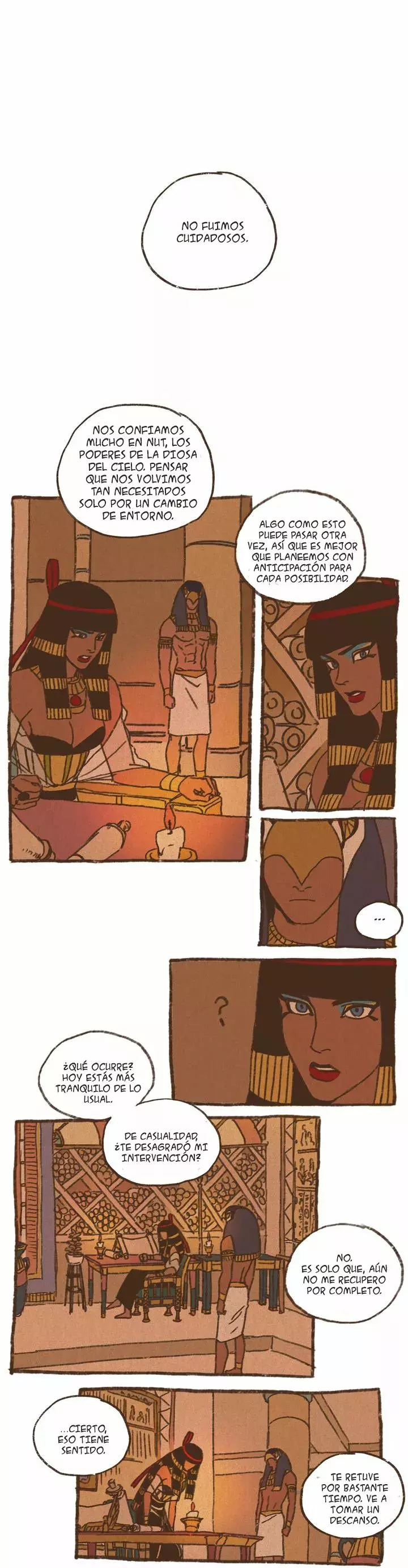 Dioses de Egipto capítulo 16, página 1