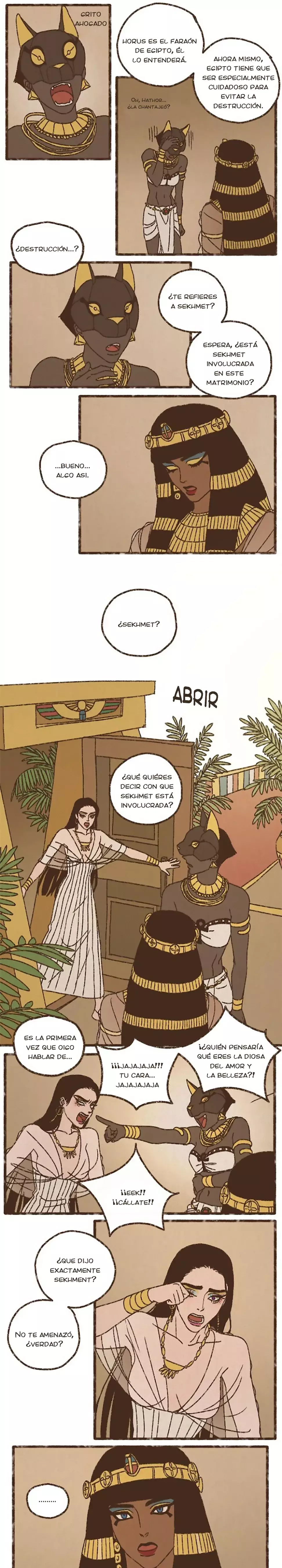 Dioses de Egipto capítulo 161, página 8