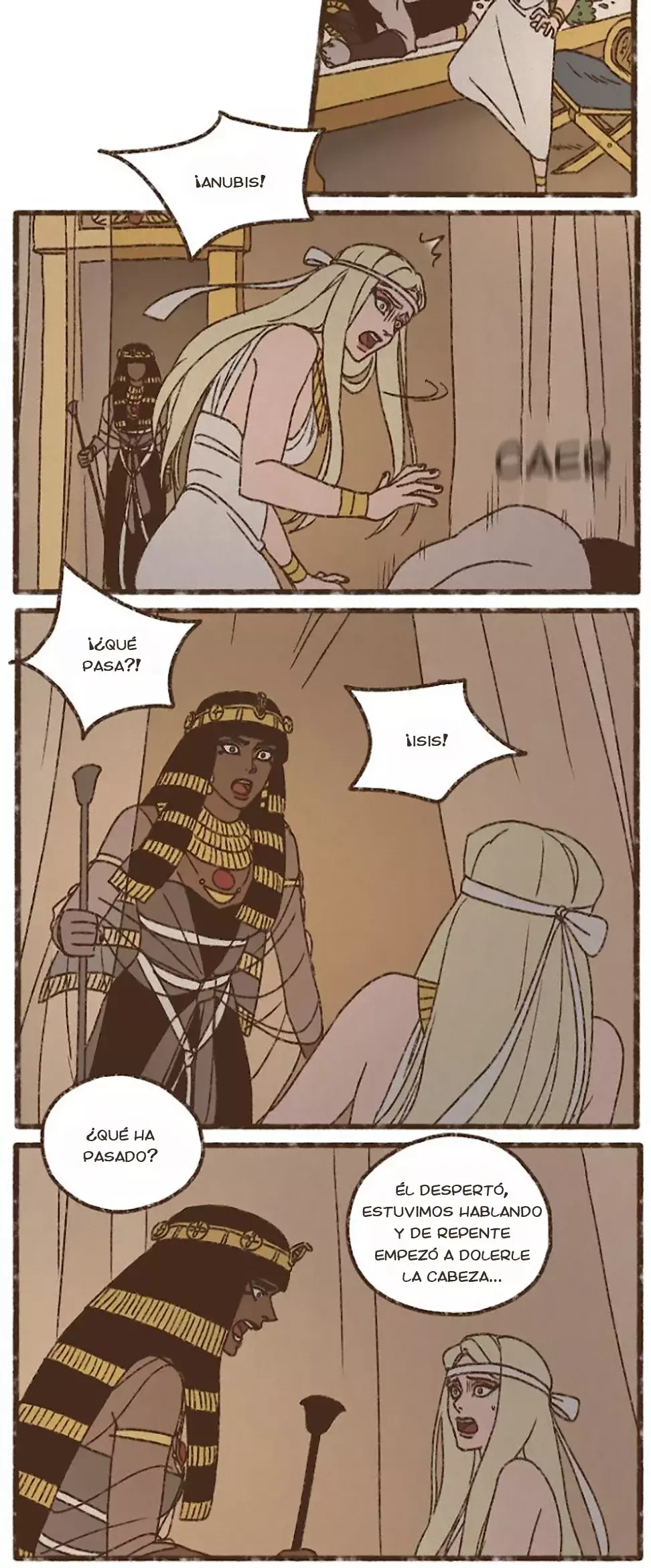Dioses de Egipto capítulo 162, página 17