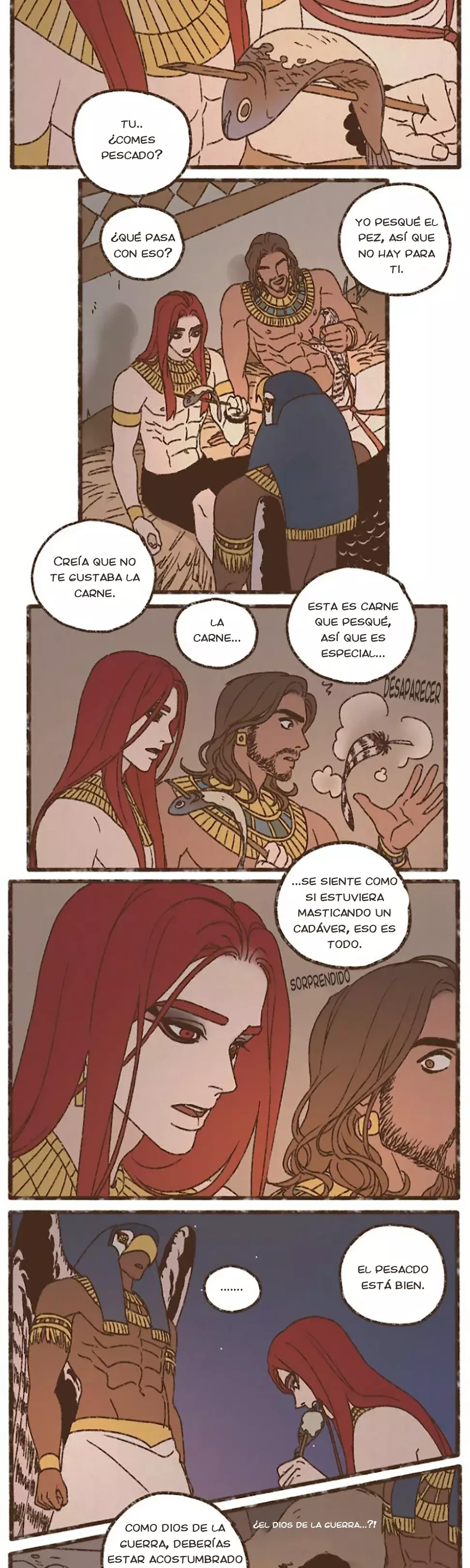 Dioses de Egipto capítulo 163, página 9
