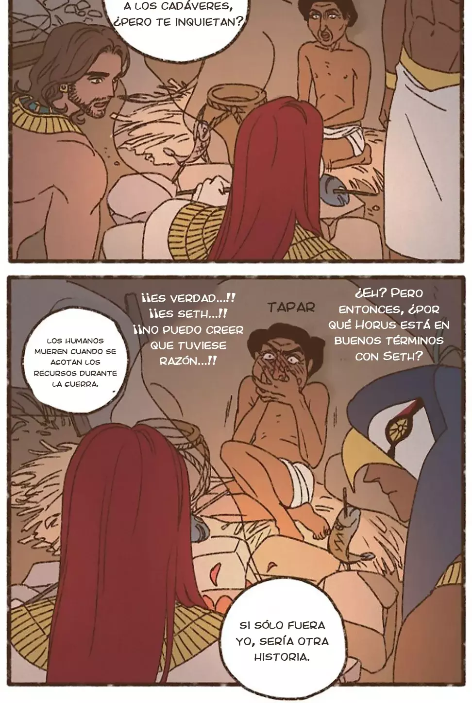 Dioses de Egipto capítulo 163, página 10