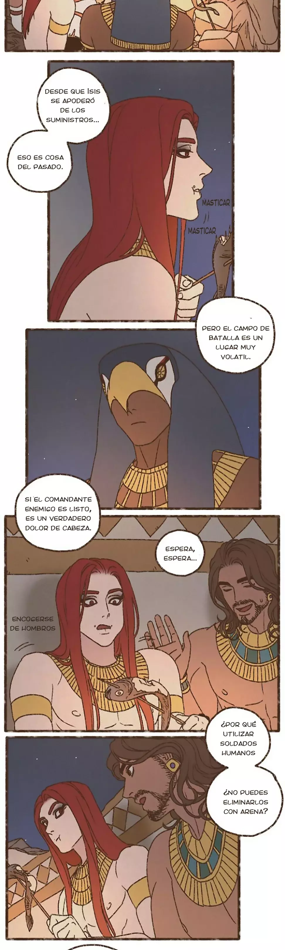 Dioses de Egipto capítulo 163, página 12