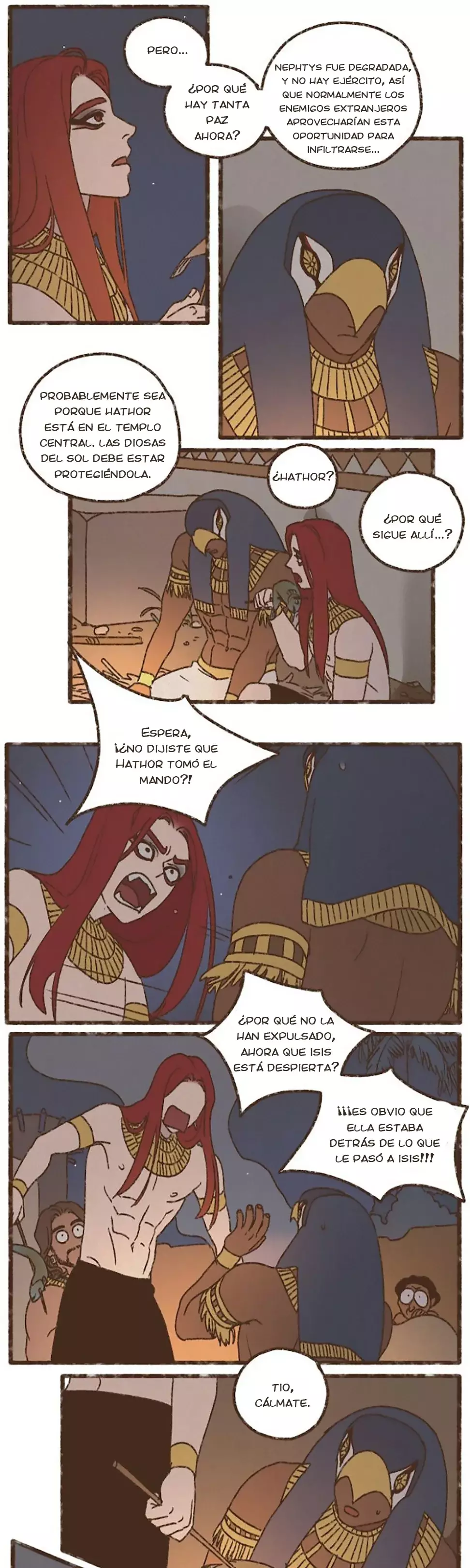 Dioses de Egipto capítulo 163, página 14