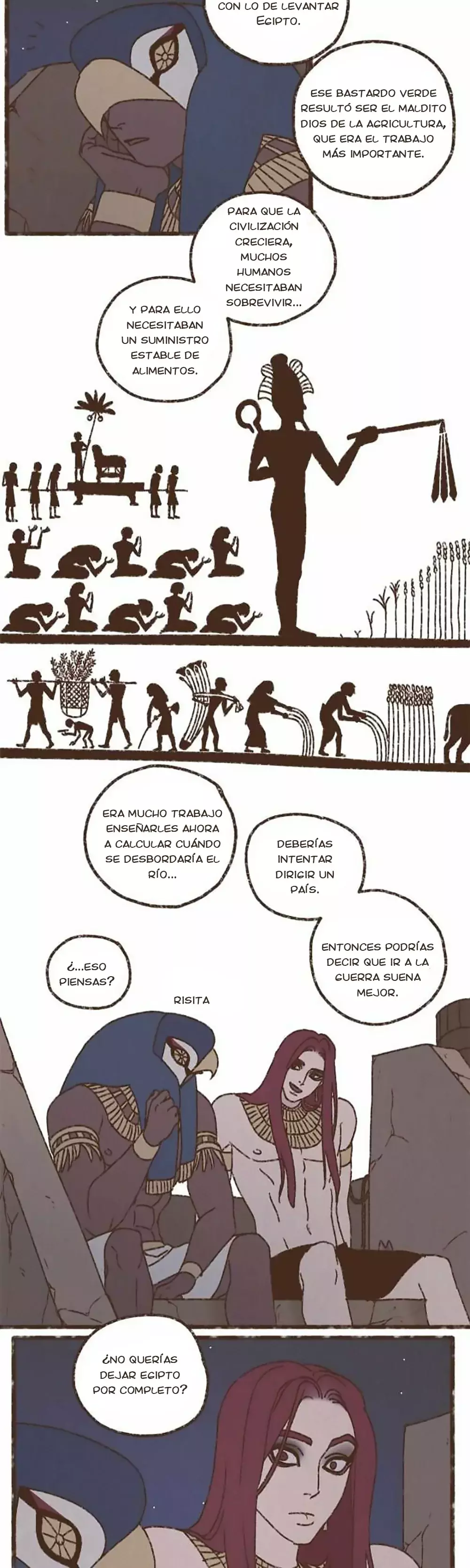 Dioses de Egipto capítulo 164, página 6