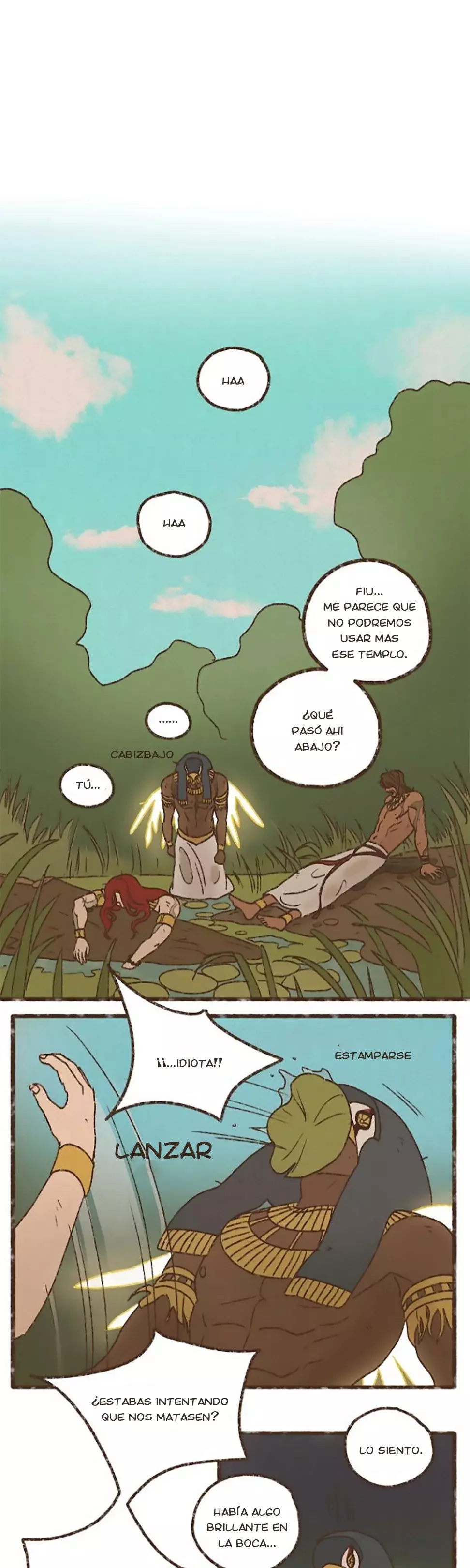 Dioses de Egipto capítulo 166, página 19