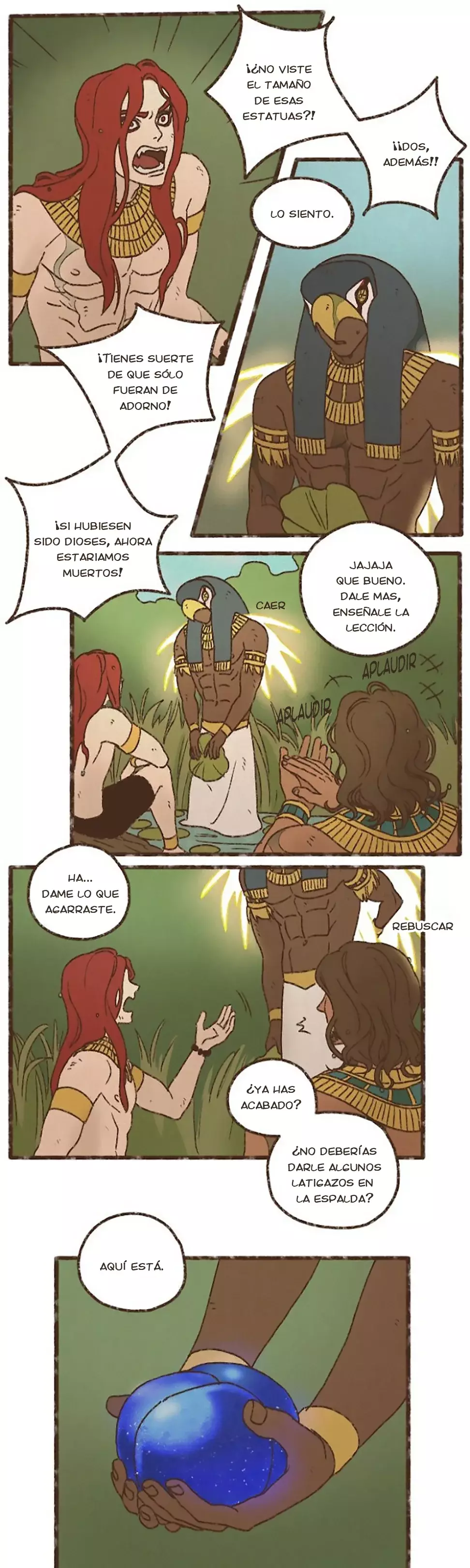 Dioses de Egipto capítulo 166, página 21