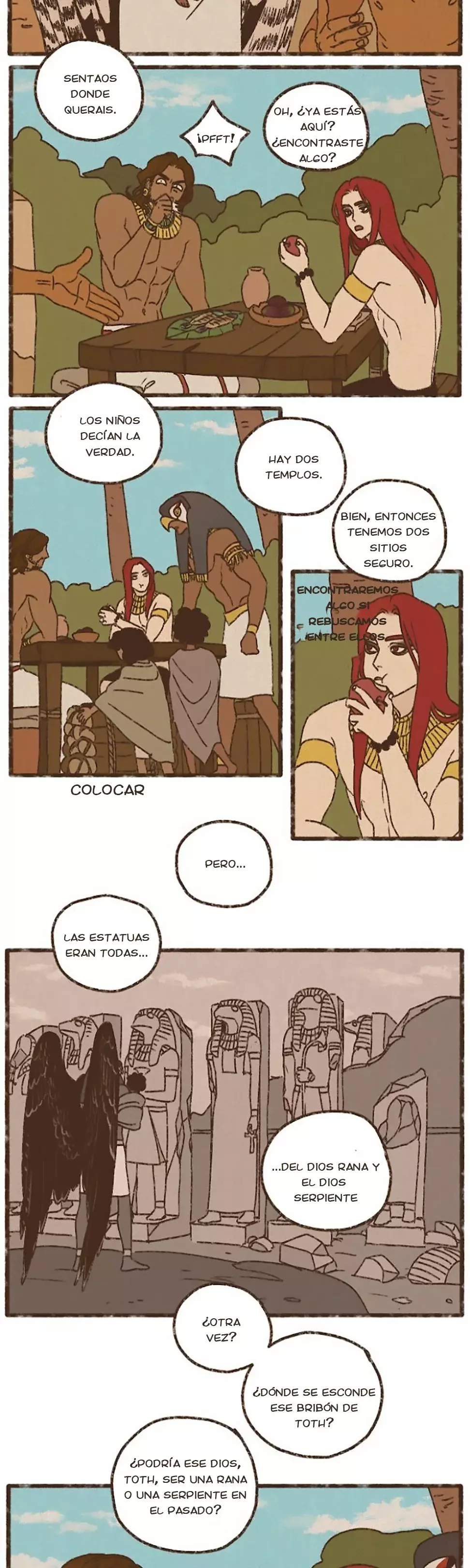 Dioses de Egipto capítulo 170, página 3