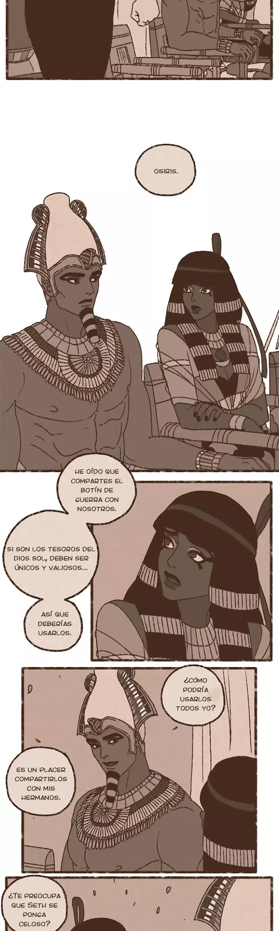 Dioses de Egipto capítulo 173, página 3