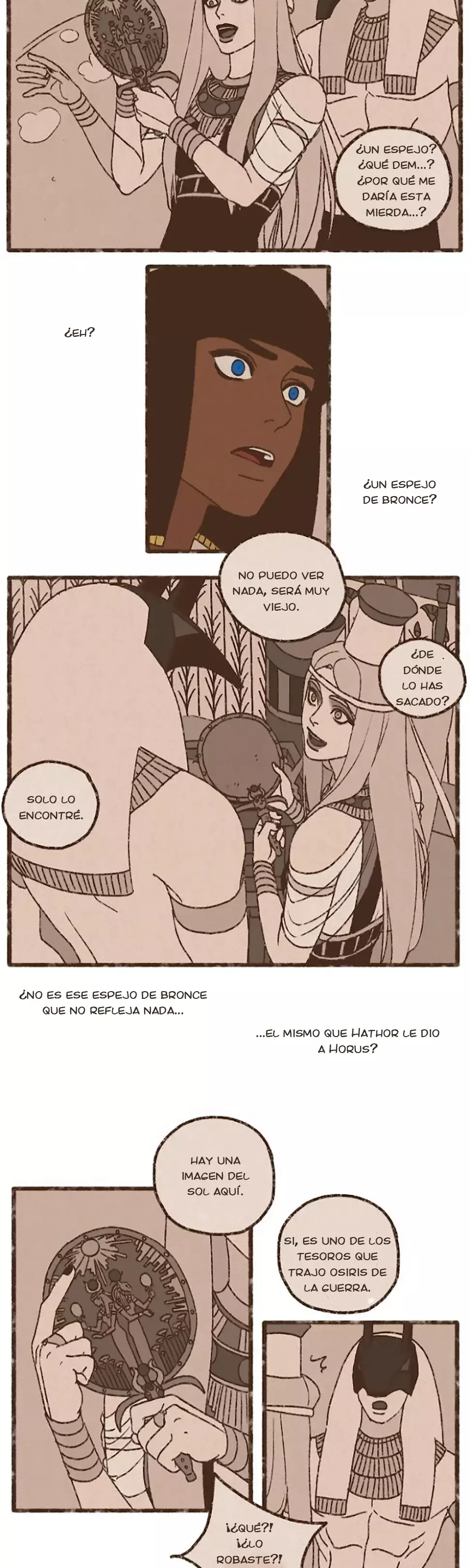 Dioses de Egipto capítulo 173, página 13
