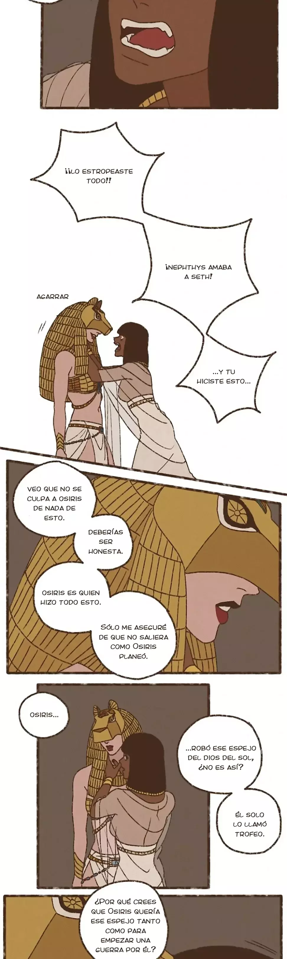 Dioses de Egipto capítulo 174, página 8