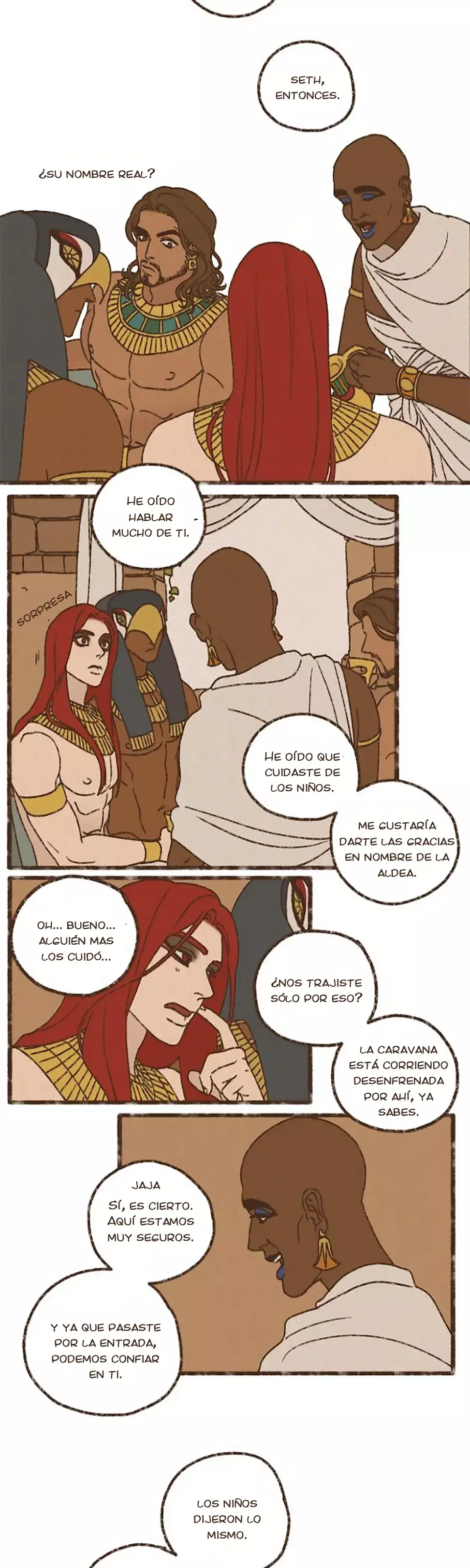 Dioses de Egipto capítulo 176, página 17