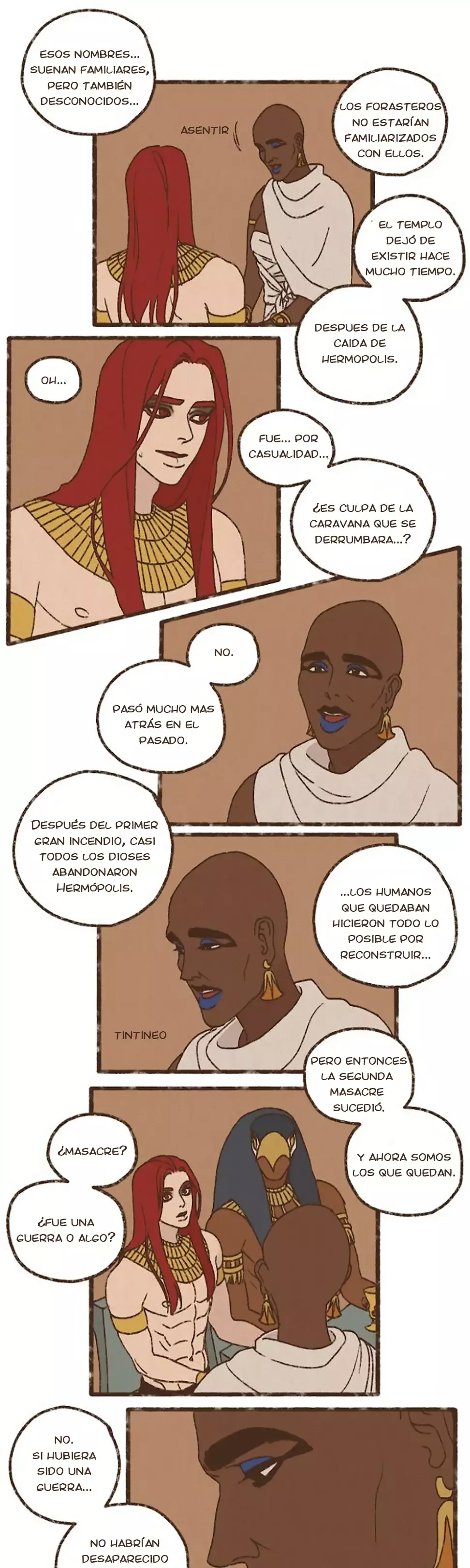 Dioses de Egipto capítulo 176, página 19
