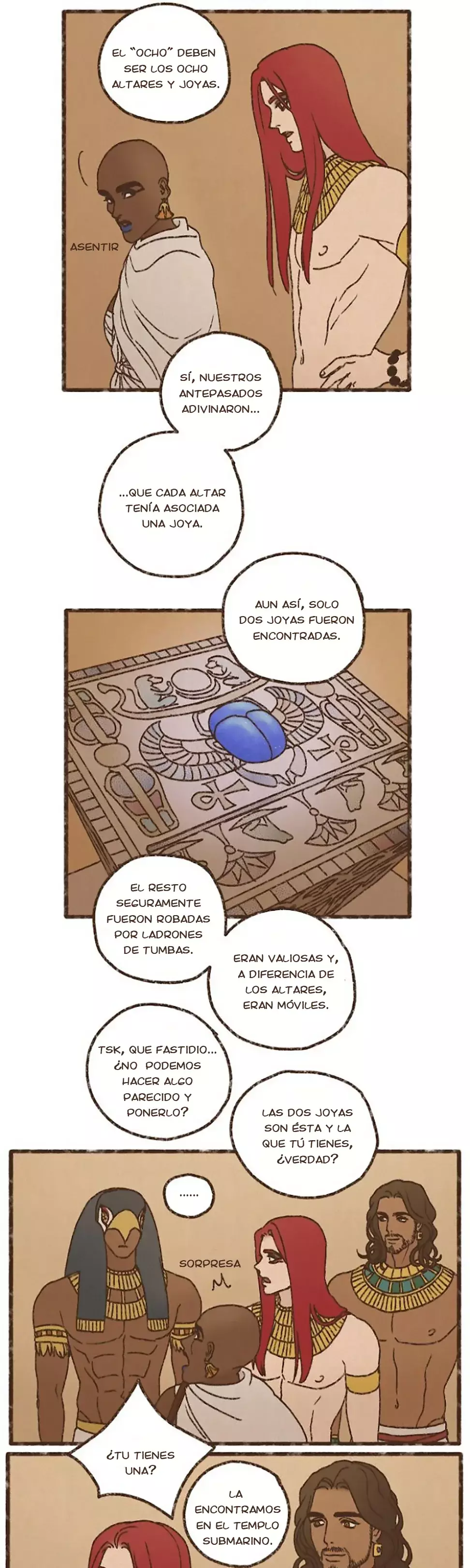 Dioses de Egipto capítulo 178, página 9