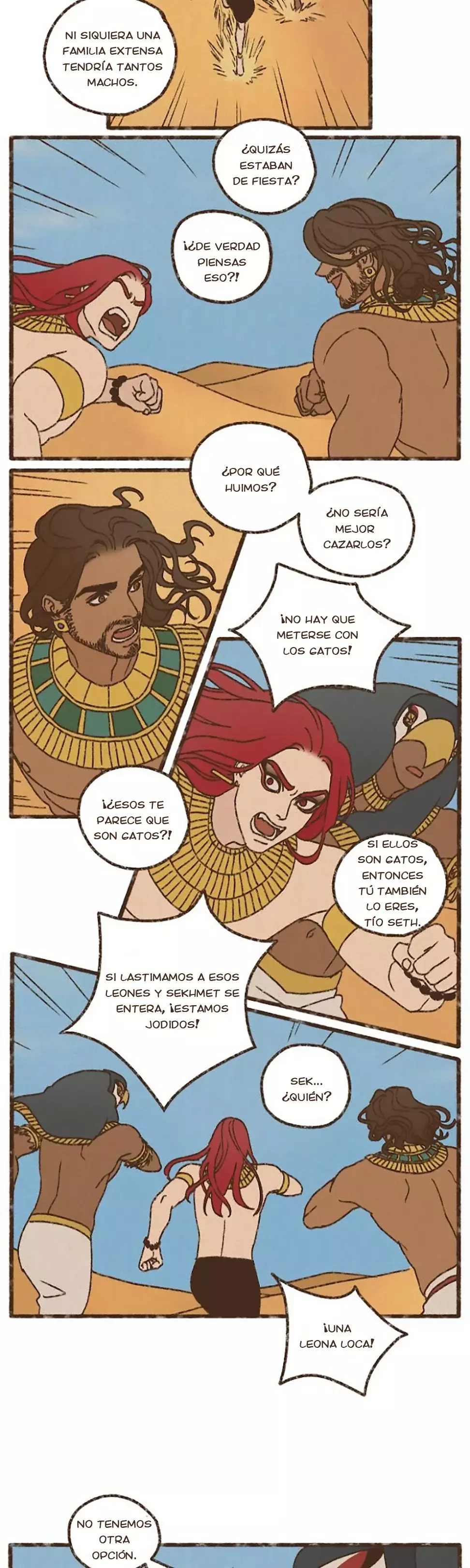 Dioses de Egipto capítulo 179, página 3