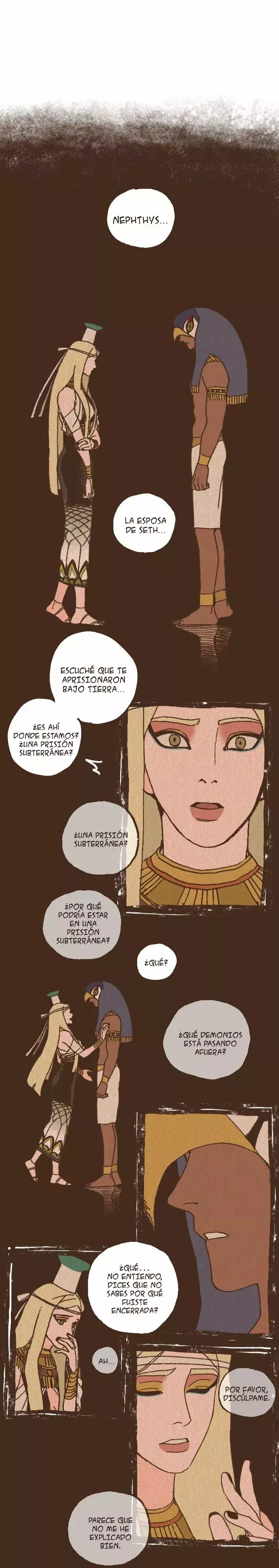 Dioses de Egipto capítulo 18, página 1