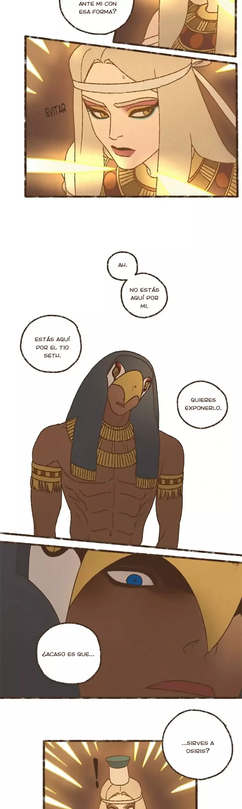 Dioses de Egipto capítulo 181, página 6