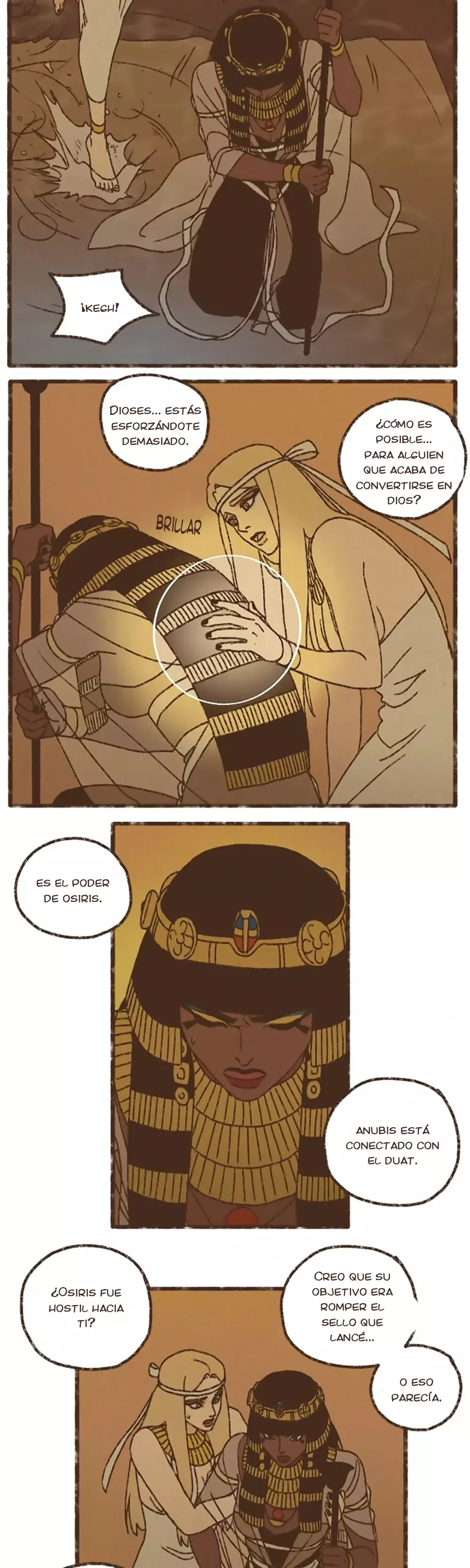 Dioses de Egipto capítulo 184, página 7