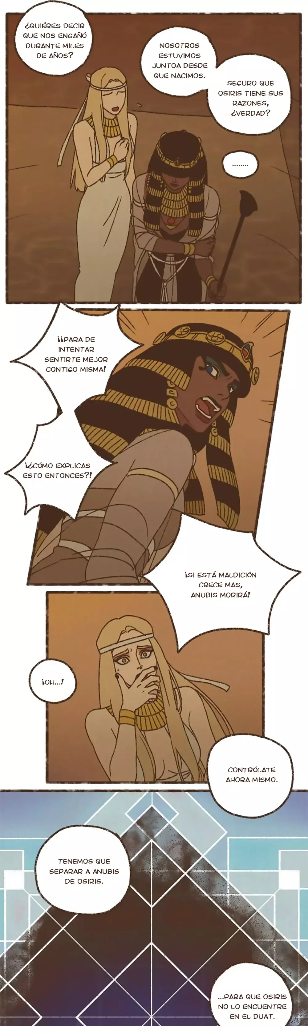 Dioses de Egipto capítulo 184, página 10