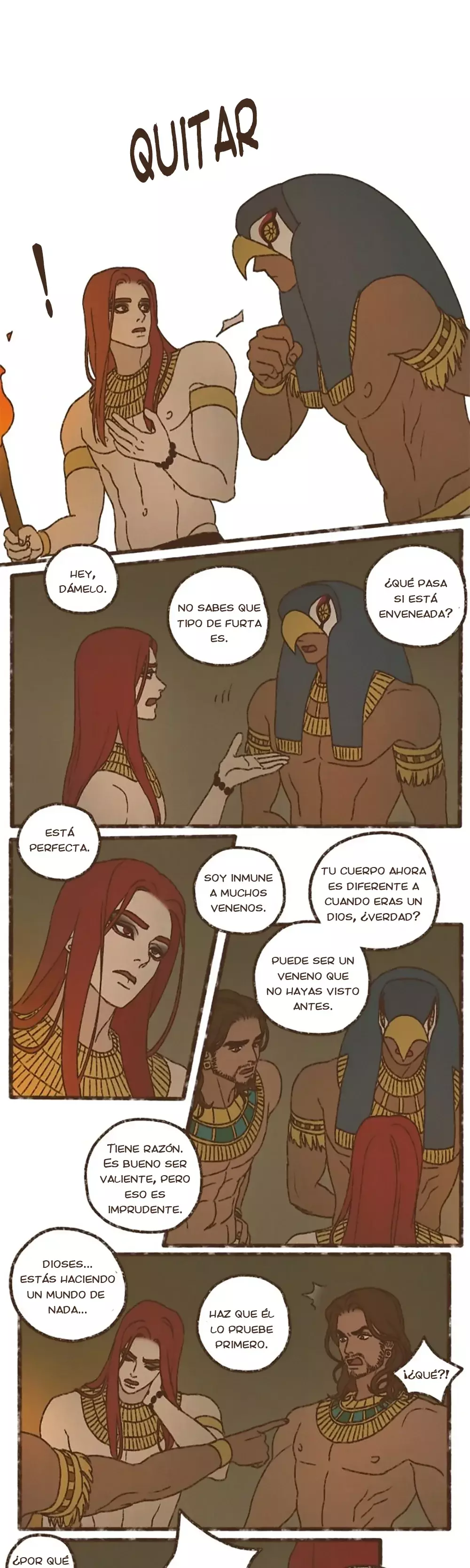 Dioses de Egipto capítulo 189, página 19