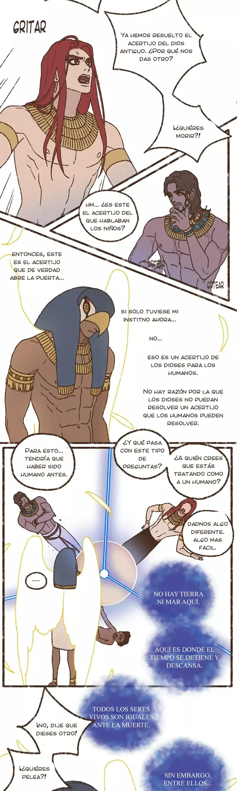 Dioses de Egipto capítulo 194, página 10