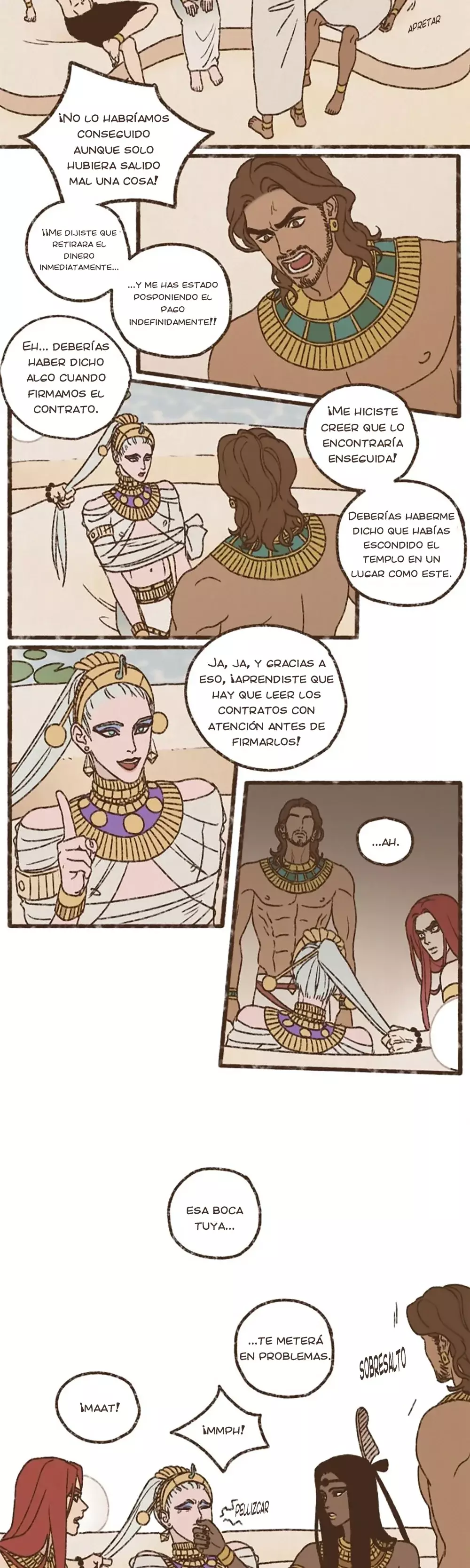 Dioses de Egipto capítulo 195, página 17
