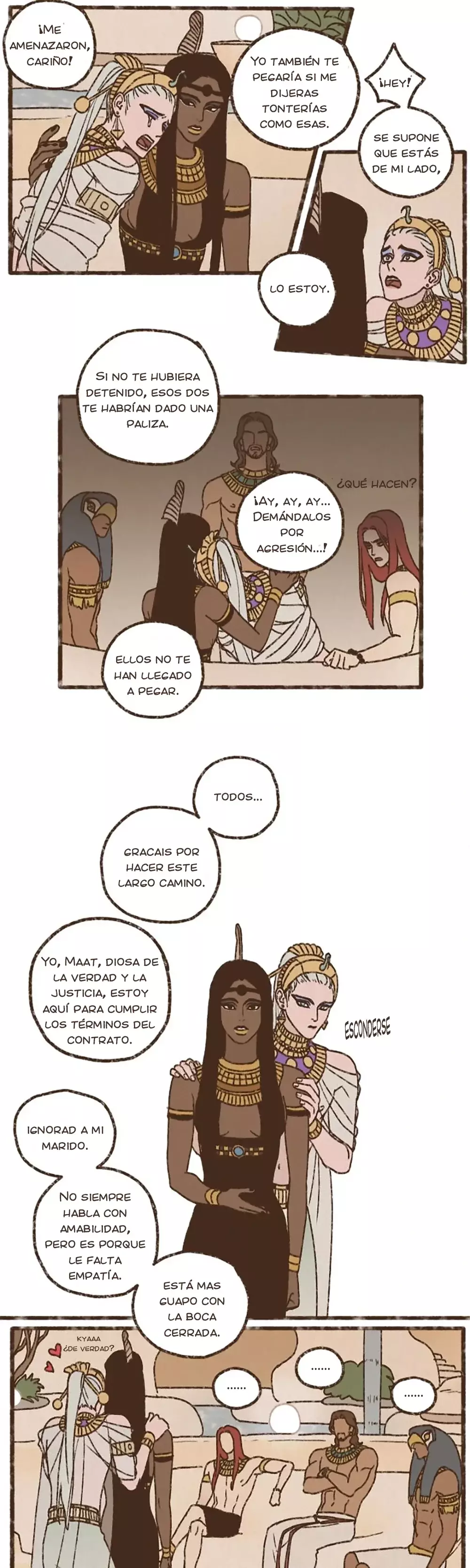 Dioses de Egipto capítulo 195, página 19