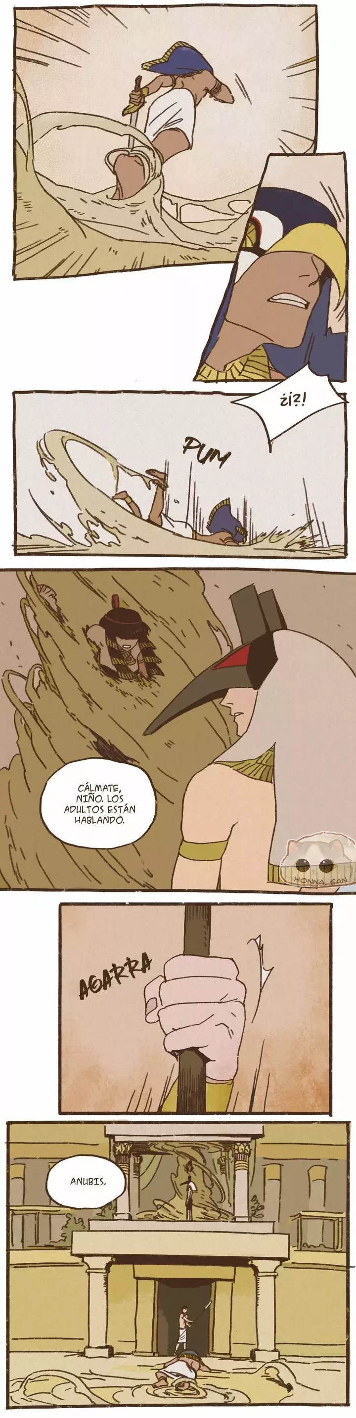 Dioses de Egipto capítulo 2, página 14