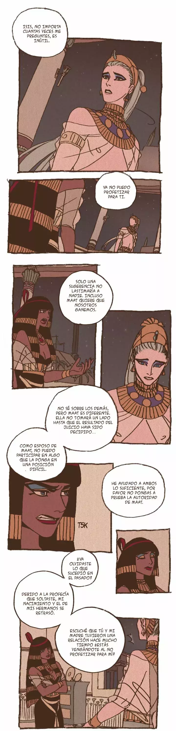 Dioses de Egipto capítulo 20, página 4