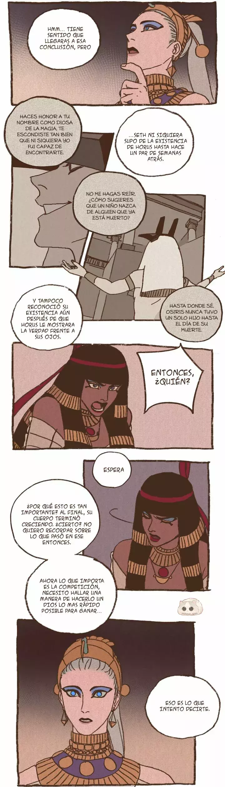 Dioses de Egipto capítulo 20, página 8