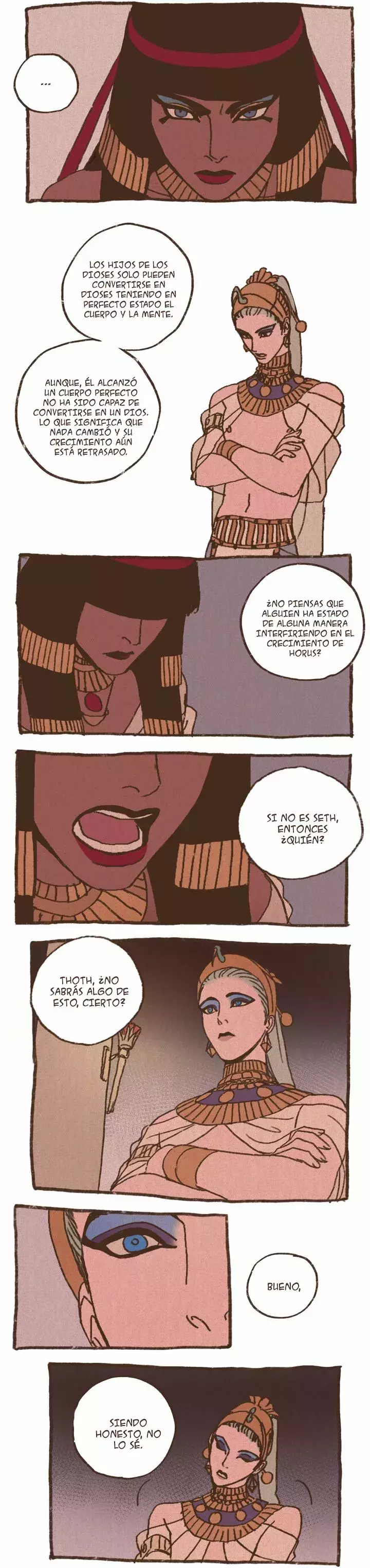Dioses de Egipto capítulo 20, página 9
