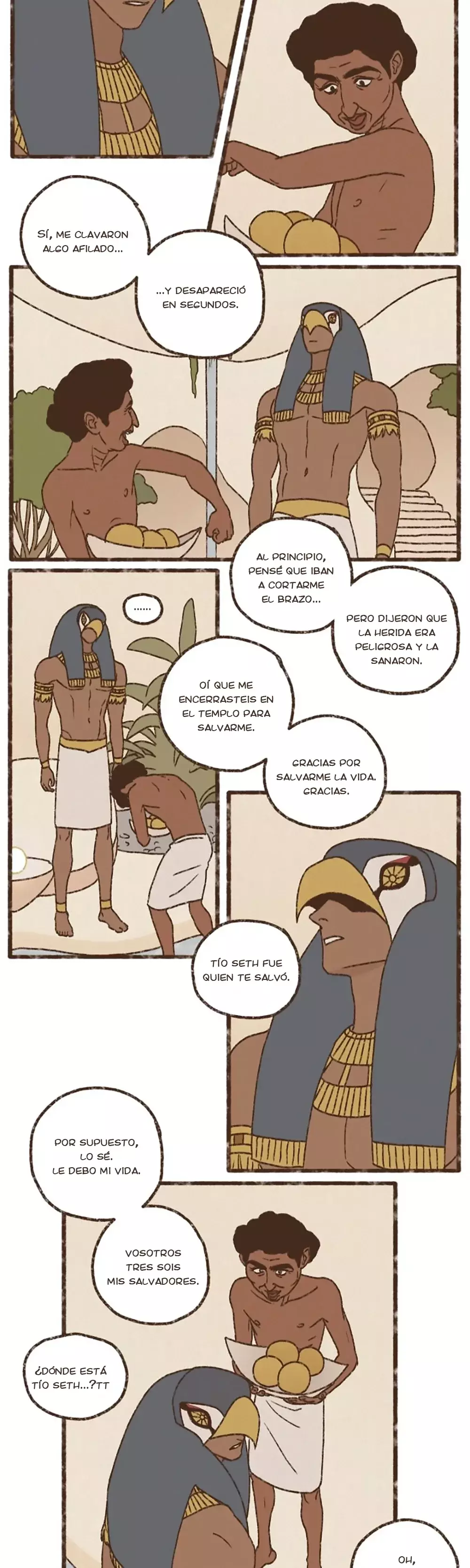 Dioses de Egipto capítulo 200, página 3