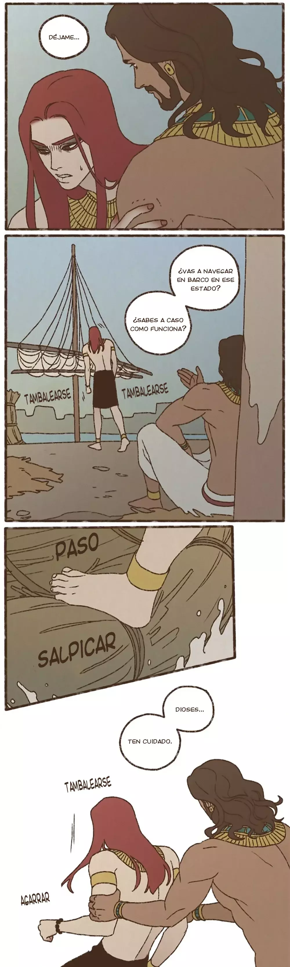 Dioses de Egipto capítulo 205, página 6