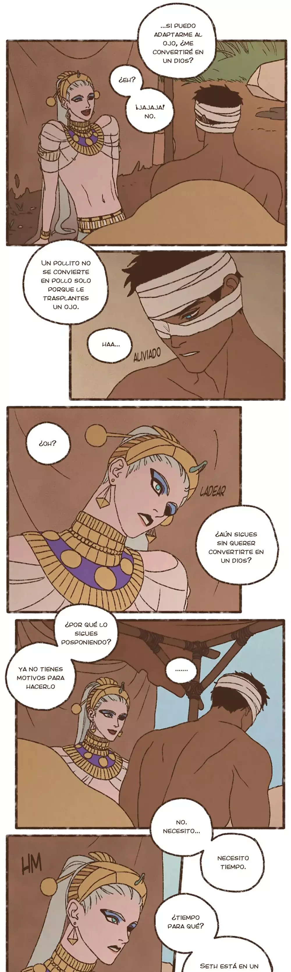 Dioses de Egipto capítulo 206, página 8