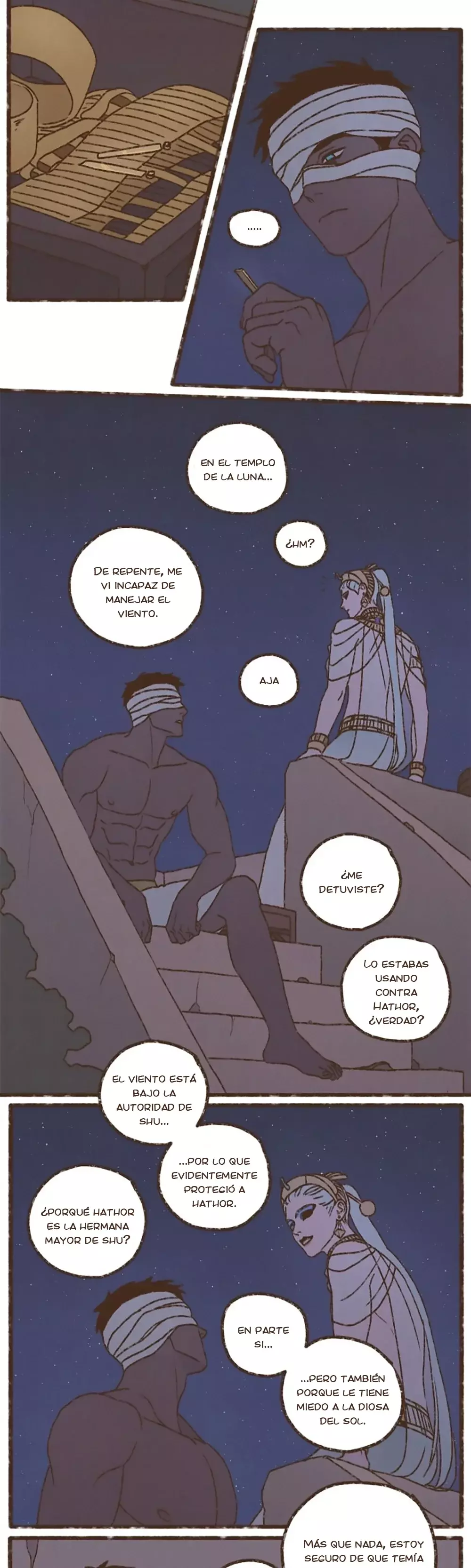 Dioses de Egipto capítulo 207, página 3