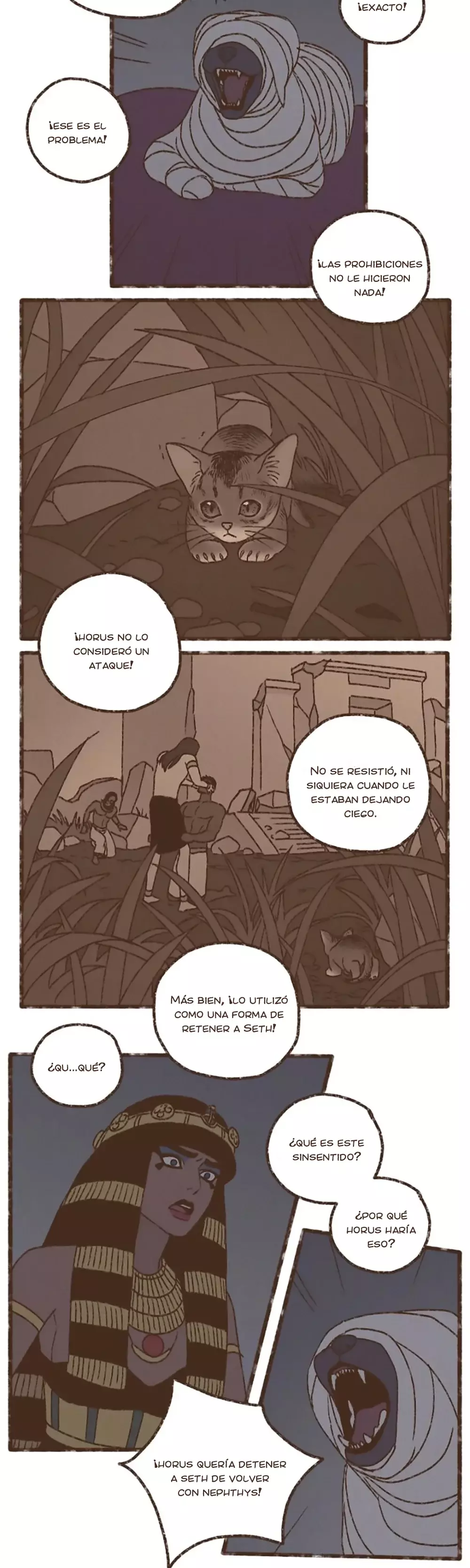 Dioses de Egipto capítulo 209, página 8