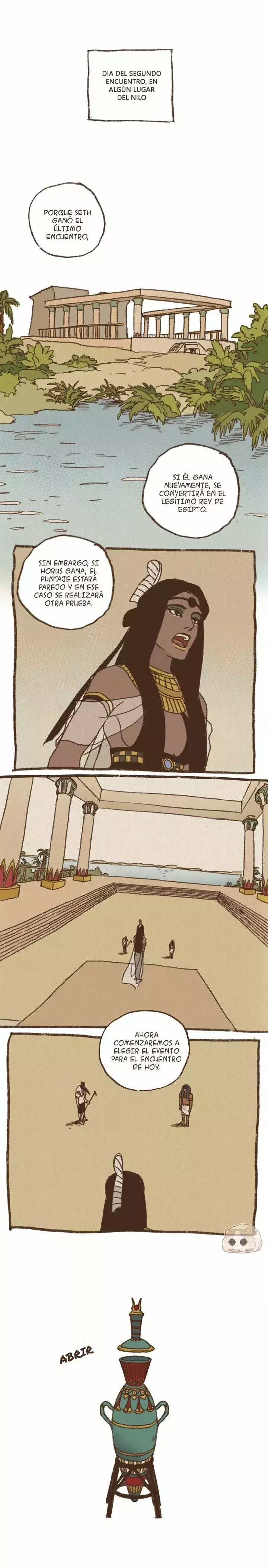 Dioses de Egipto capítulo 21, página 8
