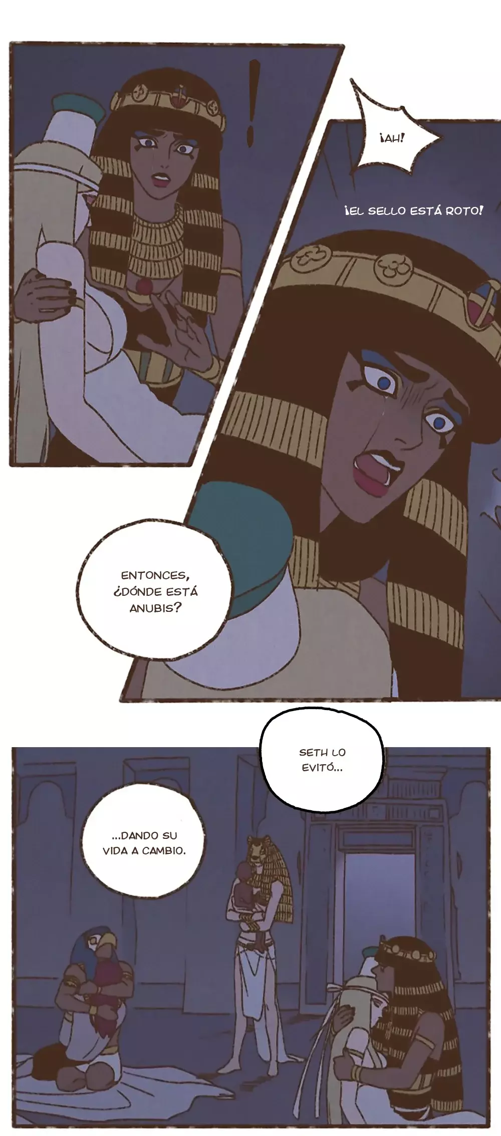 Dioses de Egipto capítulo 212, página 24